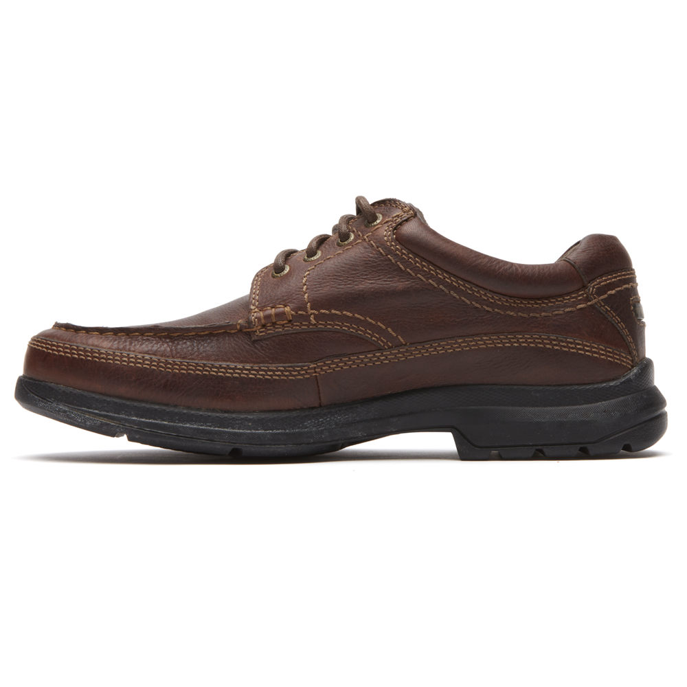 Oxfords Rockport Hombre Mexico - Banni Marrom Oscuro - VLBID3428